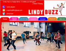 Tablet Screenshot of lindybuzz.com